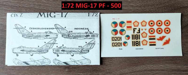 72 - MIG-17PF MATRICA