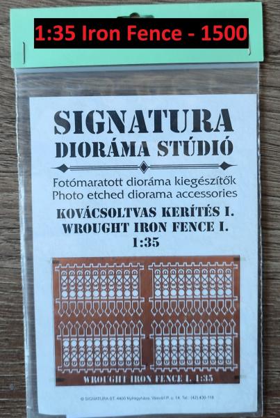35 - IRON FENCE