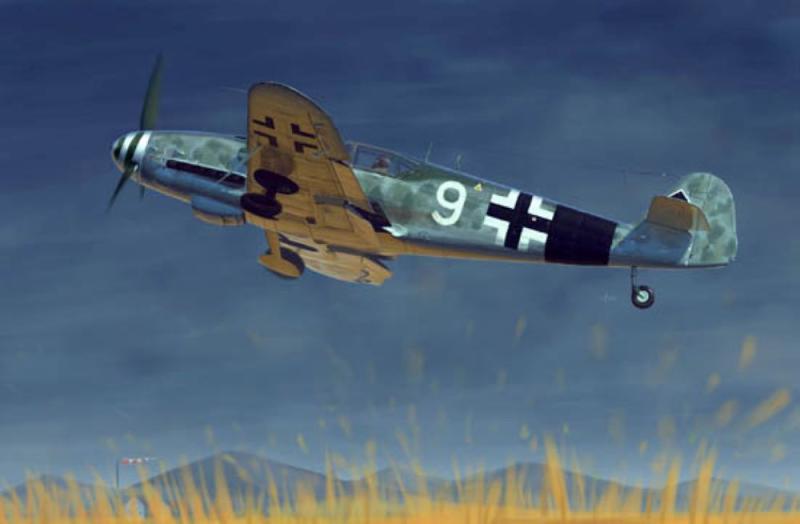 Trumpeter 02298 Me 109 G 10 10000.-