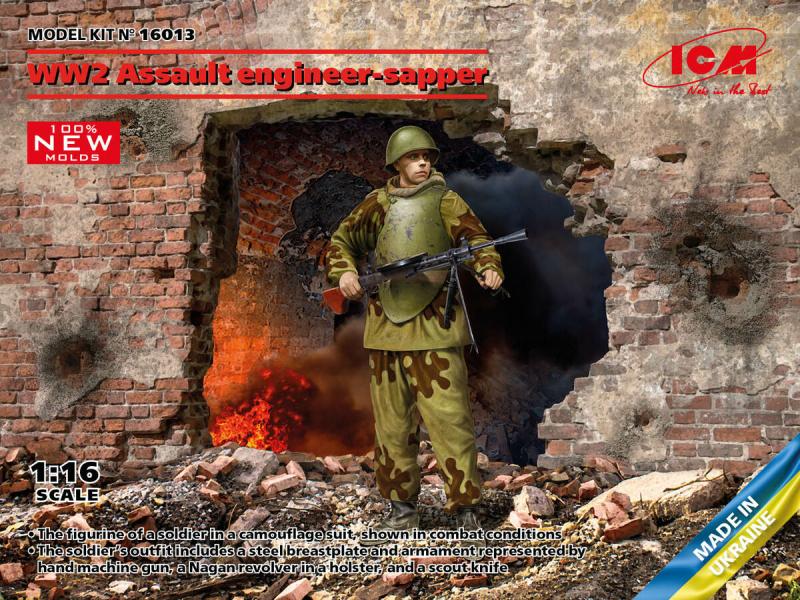 ICM 16013 WW2 Soviet assault engineer-sapper  5,000.- Ft