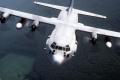 EC-130H repülés közben