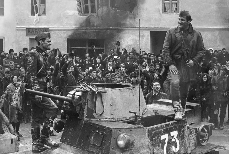 Egy kocka a "Neretvai csata" című filmből